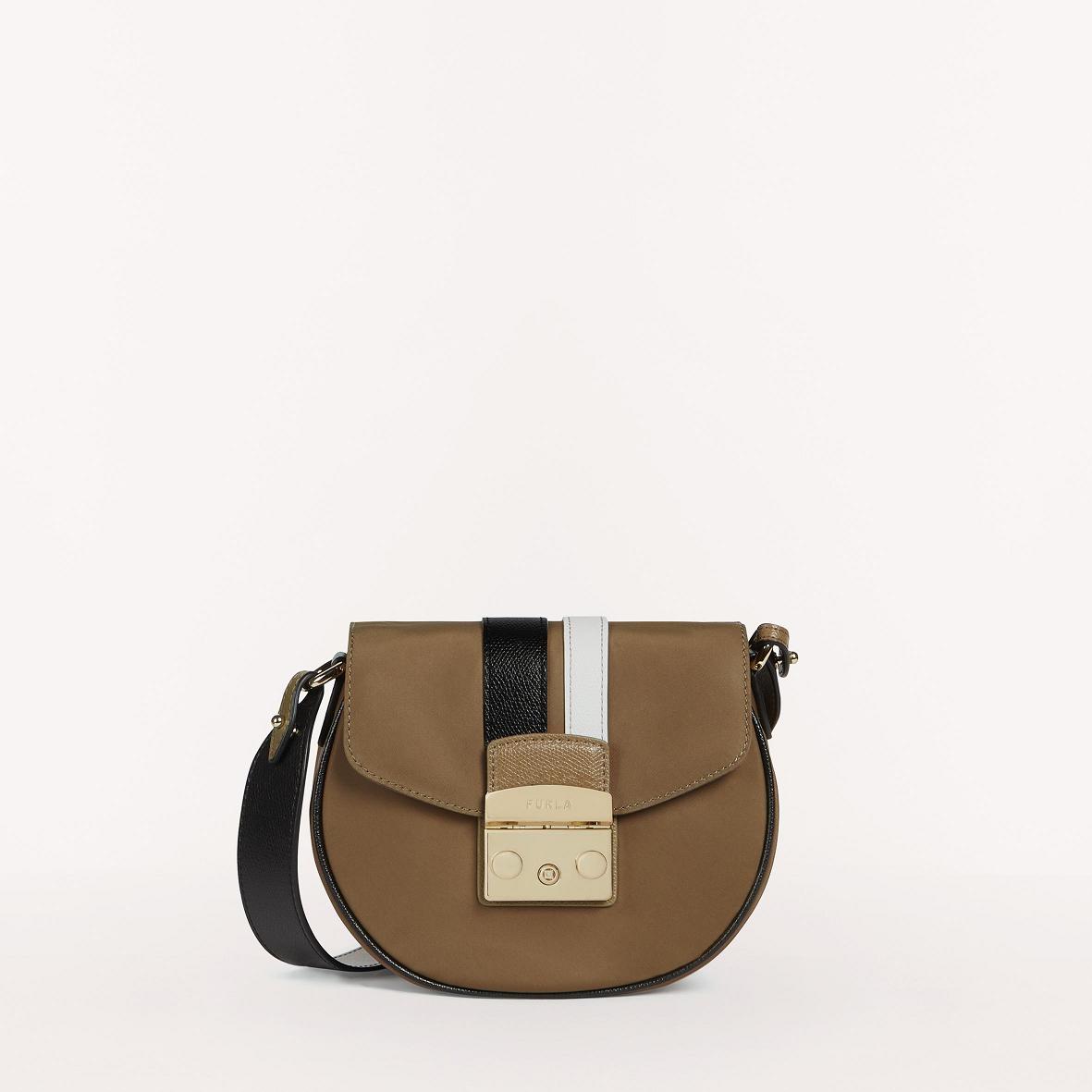 Furla Metropolis Väskor Dam Svarta Vita Sverige MKB145892